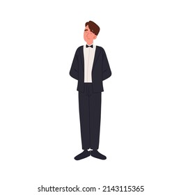 groom wedding character icon isolated