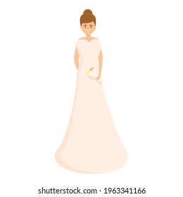 Groom wedding dress icon. Cartoon of Groom wedding dress vector icon for web design isolated on white background