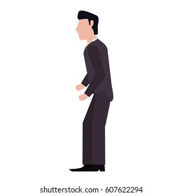 groom wedding standing image