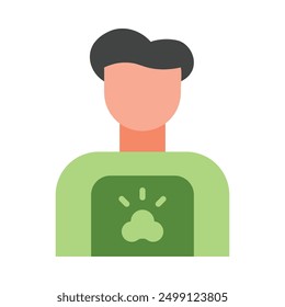 Groomer Flat Icon Design For Personal nad Commercial Use