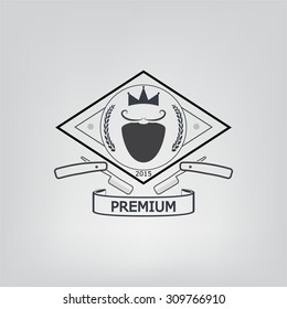 Grooming beard icon