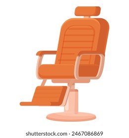 Grooming chair icon cartoon vector. Studio shave. Work equipment