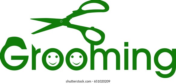 Grooming Logo Stock Vector (Royalty Free) 651020209 | Shutterstock