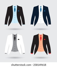 grooms suit jacket outfit set