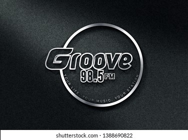 Groove Radio Station Creative Logo 