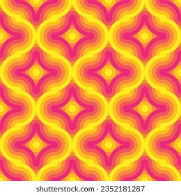 Grooved background and full color