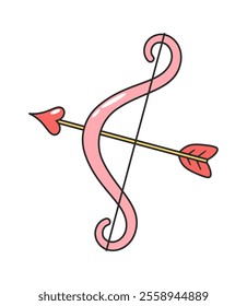Groovy arrow bow cupid weapon