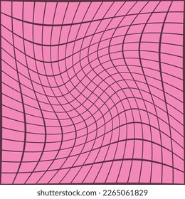  Groovy background. Vintage style concept. Abstraction. Awesome pattern and texture in trendy retro cartoon style.Vector 
