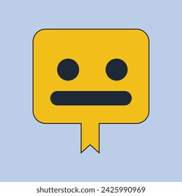 groovy cartoon sticker vector art emoji