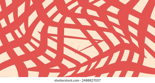 Groovy checkered patterns, vintage aesthetic backgrounds, psychedelic checkerboard texture. Checkered background with distorted squares.