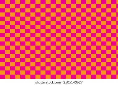 Groovy cuadros patrones sin fisuras, fondos estéticos vintage, textura de tablero de ajedrez psicodélico. Impresión textil hippie funky de la moda, fondo retro con el sistema distorsionado del modelo del Vector de la teja de la rejilla