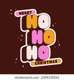 Groovy Christmas Ho Ho Ho Story.
