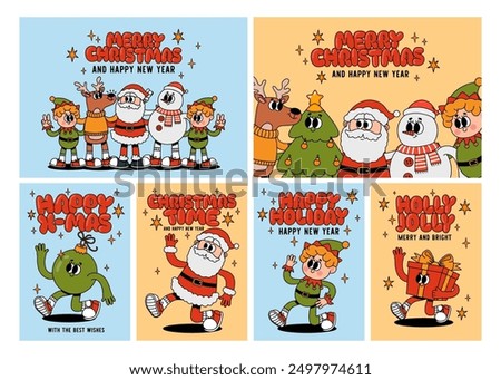 Similar – Image, Stock Photo Cheeky snowman Snowman