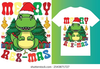 GROOVY CRISTMASH T SHIRT DESIGN MAKING FOR A HOLIDAY 