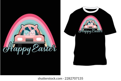 Groovy Easter, Sublimation, Easter Sublimation, Easterday Sublimation, T-Shirt Design, T-Shirt, Easter Design, Easterbunny T-Shirt, Easter tshirt Design, Easterday,One CuteChick,Easterquotes,Happy