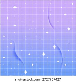 Fantasía Groovy brillante gradiente