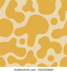 Groovy flame  Y2K  Psychedelic vector background. Seamless fire pattern in
70s Retro Disco Style. Funky summer abstract modern aesthetic  print.
Wall frame poster, banner or Social Media template.