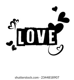 Groovy Hearts Seamless Pattern.cute background pattern with hearts.love,sweet moments.t-shirt print, posters.Hand drawn Love lettering typography poste.Spread the love lettering card with hearts