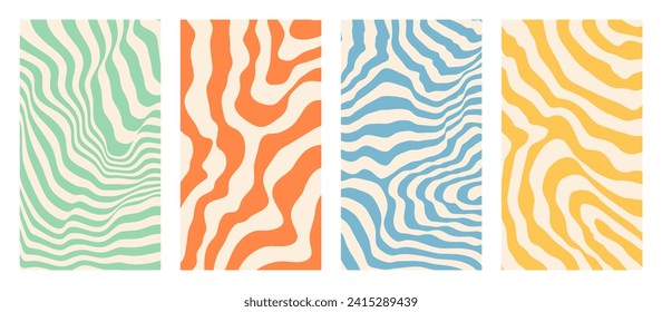 Groovy hippie 70s abstract background backgrounds