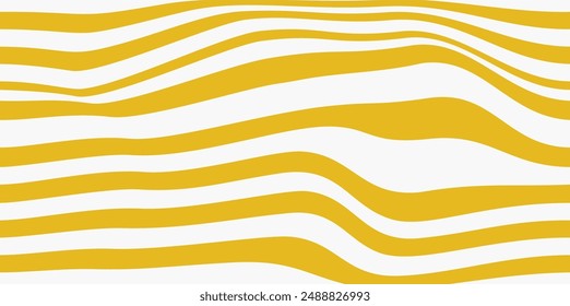 Fondos hippie de los años 70. Patrón distorsionado de fondo de onda de ilusión óptica. Estructura de líneas rayadas de efecto ondulado.