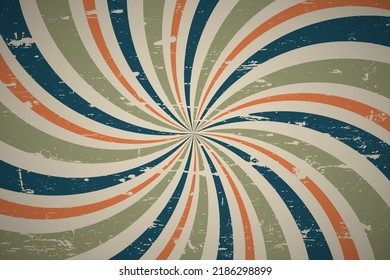Groovy hippie 70s backgrounds with waves swirl twirl pattern