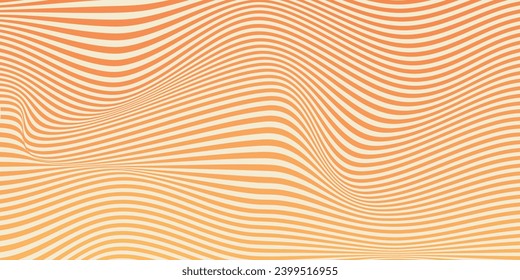Groovy hippie 70s backgrounds. Waves, swirl, twirl pattern. Twisted and distorted vector texture in trendy retro psychedelic style. Y2k aesthetic