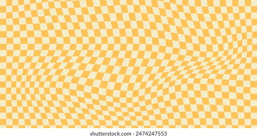 Groovy hippie 70s backgrounds. Waves, swirl, twirl pattern	