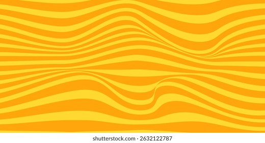 Groovy hippie 70s backgrounds. Waves, swirl, twirl pattern. Twisted and distorted vector texture in trendy retro psychedelic style. Y2k aesthetic.