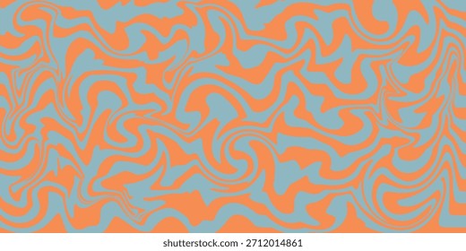 Groovy hippie 70s backgrounds.background, patrón, retro, línea, onda, remolino, abstracto, Vector, vintage, diversión, pop, ondulado, arte, psicodélico, diseño, gráfico, funky, groovy, naranja, moderno, años 70, pastel, yel