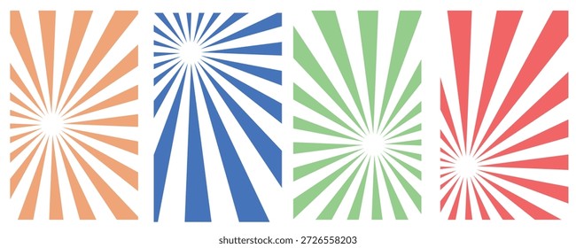 Planos de fundo hippie Groovy. Textura vetorial torcida e distorcida em estilo psicodélico retrô moderno