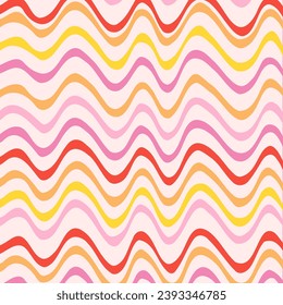 Wave y2k background set for retro design. Liquid groovy marble pink  background. Purple y2k pattern in modern style pink. Psychedelic retro wave  wallpaper Stock Vector