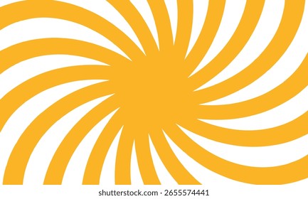 Groovy fondos de sol abstractos retro. Formas doodle orgánicas en estilo hippie naïve de moda. Plantilla de Anuncio con estampado de póster contemporáneo. Ilustración vectorial en colores amarillos . Ilustración vectorial. 