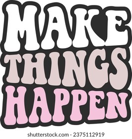 groovy retro "svg"  design and eps file