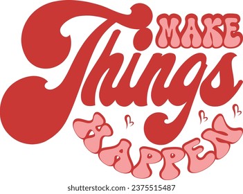 groovy retro "svg"  design and eps file