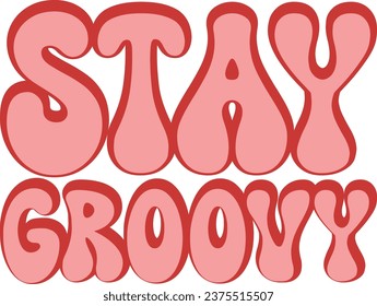 groovy retro "svg"  design and eps file
