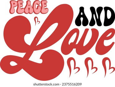 groovy retro "svg"  design and eps file