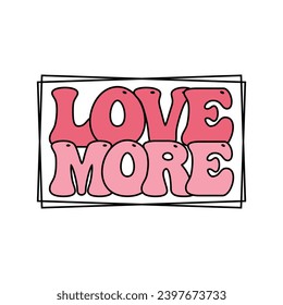 Groovy Retro Valentine's Day T-shirt