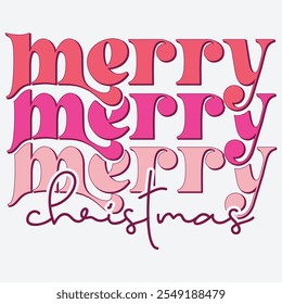 Groovy Santa Retro Christmas Santa Claus Retro Pink Christmas Vibes Popular Christmas