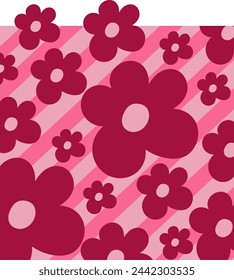 Groovy seamless patterns background, wallpaper, texture etc. vector and illustration 