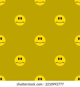 Groovy seamless patterns with funny happy daisy, wave, chess, mesh, rainbow. Set of vector backgrounds in trendy retro trippy y2k style. Lilac and green colors. Fun hippie texture for surface design.
