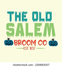 Groovy style Halloween typography t-shirt design, vintage typography t-shirt design, retro Halloween t-shirt design, groovy t-shirt design.