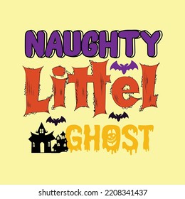 Groovy style Halloween typography t-shirt design, vintage typography t-shirt design, retro Halloween t-shirt design, groovy t-shirt design.