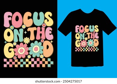 Groovy T-shirt Design. Quotes with “Hello Summer” Design vector Graphic Design T-Shirt, mag, sticker, wall mat, etc. Design vector Graphic Template