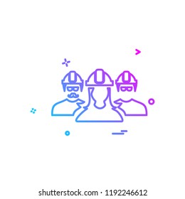 Gropu avatar icon design vector