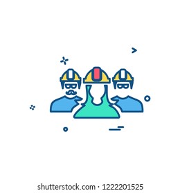 Gropu avatar icon design vector