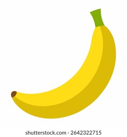 Gros Michel Banana sobre fundo branco
