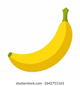 Gros Michel Banana sobre fundo branco