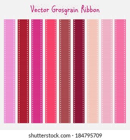 Grosgrain Ribbon In Pink