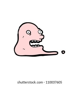 gross blob man cartoon