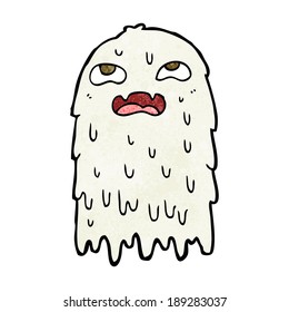 gross cartoon ghost